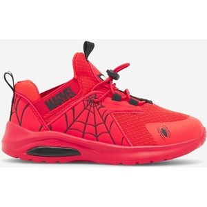 Czerwone buty sportowe dziecięce Spiderman