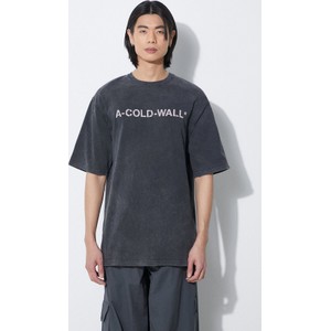 T-shirt A-cold-wall* z nadrukiem z krótkim rękawem w młodzieżowym stylu