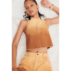 Bluzka H & M z okrągłym dekoltem bez rękawów