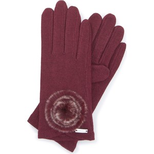 Czerwone rękawiczki Wittchen