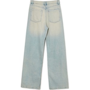 Niebieskie jeansy Cropp z bawełny w street stylu