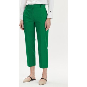 Zielone spodnie Tommy Hilfiger w stylu klasycznym