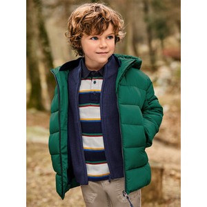 Zielona kurtka dziecięca Mayoral dla chłopców