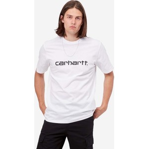 T-shirt Carhartt WIP w młodzieżowym stylu z bawełny z nadrukiem