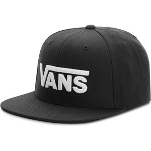 Czarna czapka Vans z wełny
