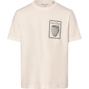 T-shirt Marc O'Polo z bawełny z nadrukiem w młodzieżowym stylu