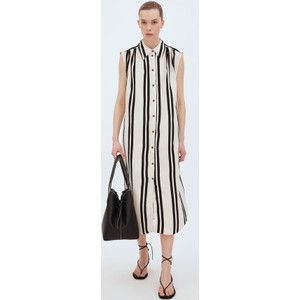 Sukienka H & M w stylu casual z tkaniny szmizjerka