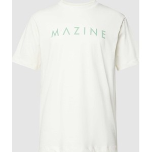 T-shirt Mazine w młodzieżowym stylu z nadrukiem z krótkim rękawem
