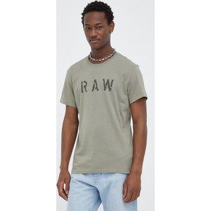 T-shirt G-Star Raw w młodzieżowym stylu z krótkim rękawem
