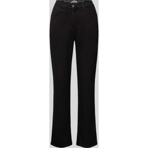 Czarne jeansy Raphaela By Brax z bawełny w stylu casual