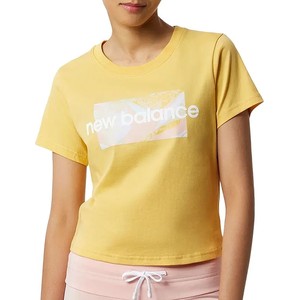 T-shirt New Balance w stylu klasycznym z okrągłym dekoltem