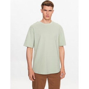 Zielony t-shirt Blend w stylu casual z krótkim rękawem