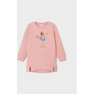 Różowa bluza dziecięca Name it