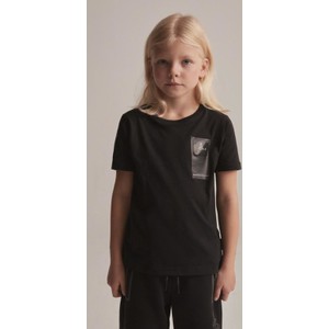 Czarna koszulka dziecięca diversesystem dla chłopców