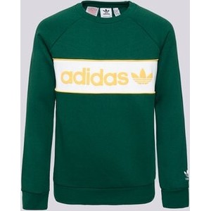 Zielona bluza dziecięca Adidas dla chłopców