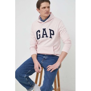 Różowa bluza Gap z dzianiny w młodzieżowym stylu