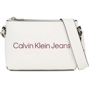 Torebka Calvin Klein w młodzieżowym stylu średnia matowa