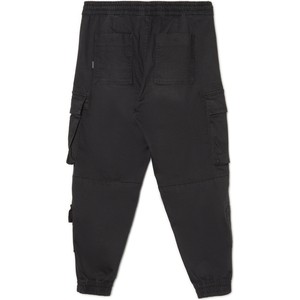 Czarne spodnie Cropp z jeansu w stylu casual