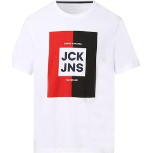T-shirt Jack & Jones z nadrukiem z bawełny