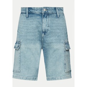 Niebieskie spodenki S.Oliver w stylu casual z jeansu