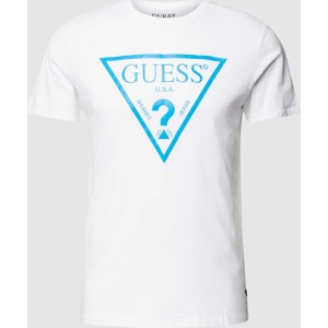 T-shirt Guess z nadrukiem