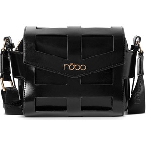 Czarna torebka NOBO matowa na ramię w młodzieżowym stylu