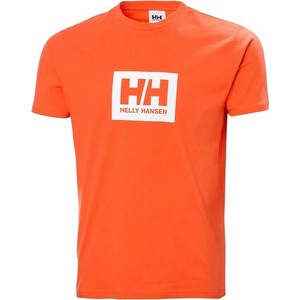 T-shirt Helly Hansen z bawełny z krótkim rękawem