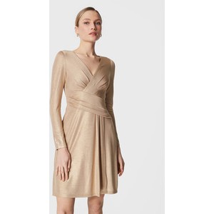 Złota sukienka Ralph Lauren mini
