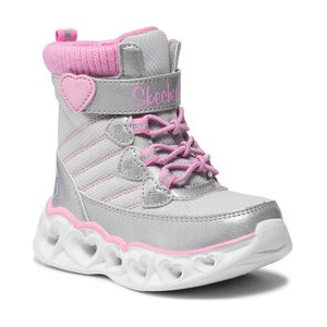 Buty dziecięce zimowe Skechers sznurowane