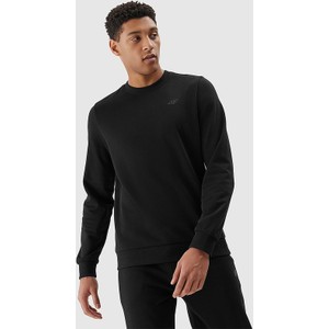 Czarna bluza 4F z bawełny w stylu casual