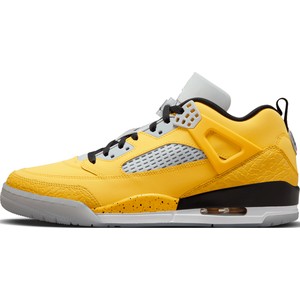 Żółte buty sportowe Jordan sznurowane