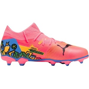 Różowe buty sportowe dziecięce Puma dla chłopców sznurowane