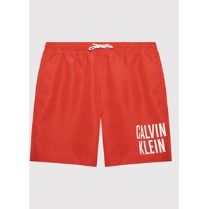 Czerwone kąpielówki Calvin Klein