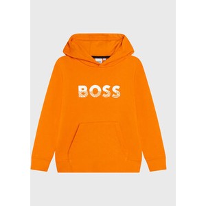 Pomarańczowa bluza dziecięca Hugo Boss