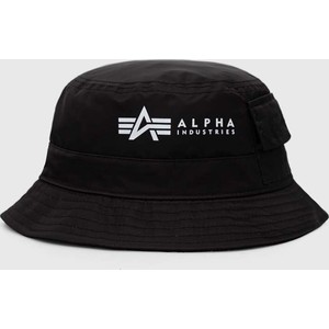 Czarna czapka Alpha Industries