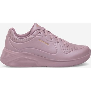 Różowe buty sportowe Skechers w sportowym stylu