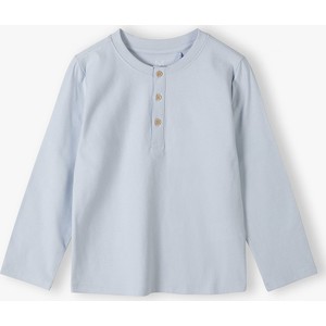 Niebieska bluzka dziecięca Max & Mia By 5.10.15. dla dziewczynek