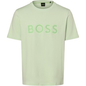 T-shirt Hugo Boss z bawełny w stylu klasycznym