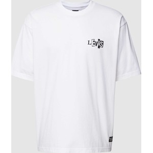 T-shirt Levis z nadrukiem z krótkim rękawem
