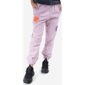 Różowe spodnie sportowe McQ Alexander McQueen z bawełny