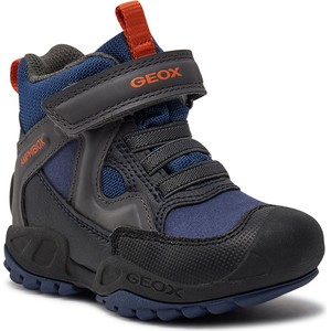 Buty dziecięce zimowe Geox z plaru na rzepy