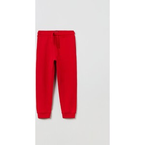 Czerwone spodnie dziecięce OVS dla chłopców