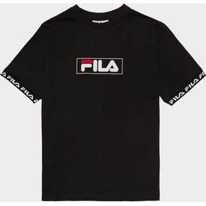 T-shirt Fila w sportowym stylu z krótkim rękawem