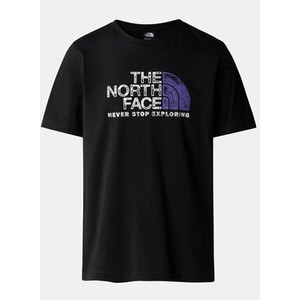 Czarny t-shirt The North Face w sportowym stylu