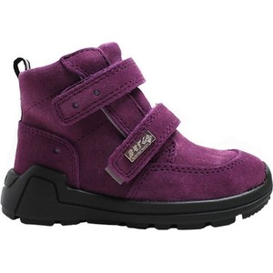 Fioletowe buty dziecięce zimowe Bartek na rzepy