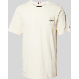 T-shirt Tommy Hilfiger w stylu casual z krótkim rękawem z bawełny
