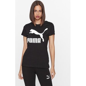 T-shirt Puma z okrągłym dekoltem w sportowym stylu