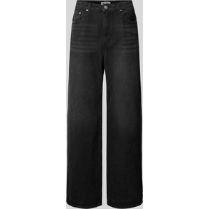 Czarne jeansy Review z bawełny w stylu casual