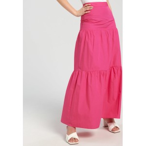 Różowa spódnica Sinsay midi