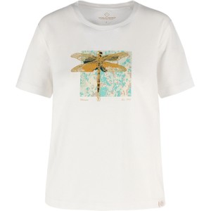 T-shirt Volcano w młodzieżowym stylu z okrągłym dekoltem